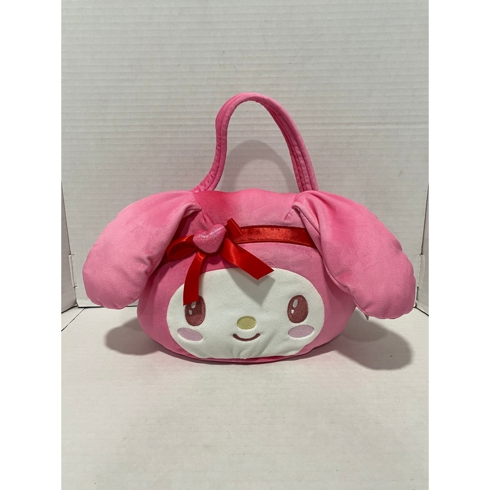Sanrio My Melody Valentine's Day Bucket Plush Pink NWT